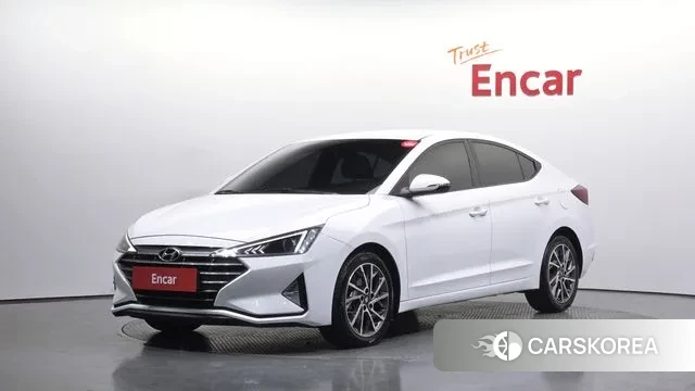 Hyundai The New Avante AD 2019 Белый из Кореи