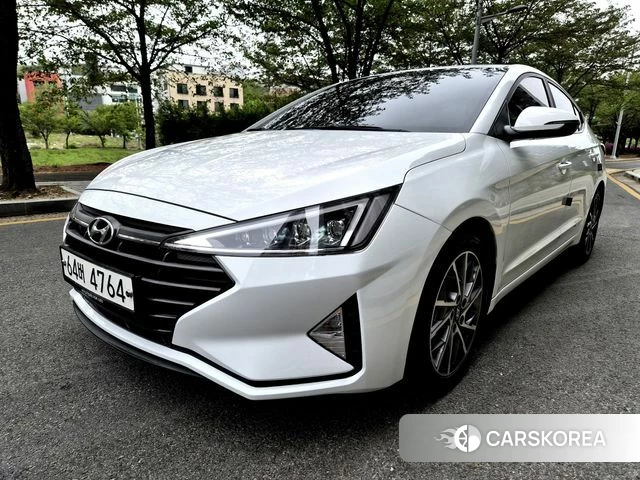 Hyundai The New Avante AD 2018 Белый из Кореи