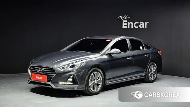 Hyundai Sonata New Rise Hybrid 2018 Серый из Кореи