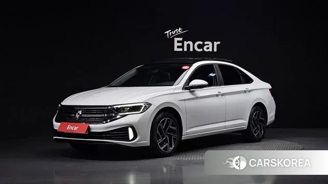 Volkswagen 7th Generation of Jetta 2023 Белый из Кореи