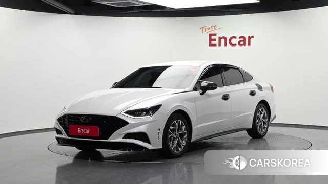 Hyundai Sonata (DN8) 2021 Белый из Кореи