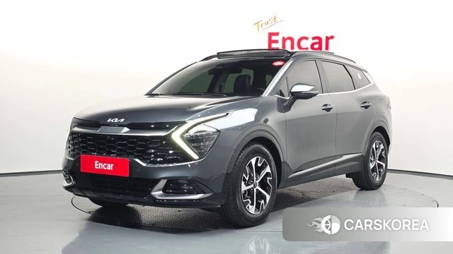 Kia Sportage 5th Generation Hybrid 2021 Серый из Кореи