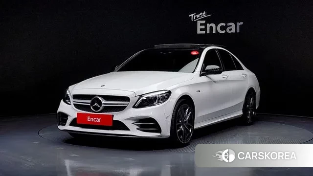 Mercedes-Benz C-Class W205 2019 Белый из Кореи