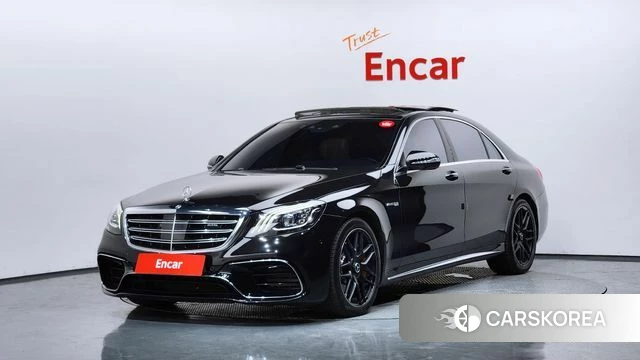 Mercedes-Benz S-Class W222 2018 Черный из Кореи