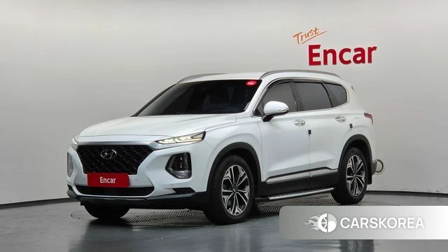 Hyundai Santa Fe TM 2019 Белый из Кореи