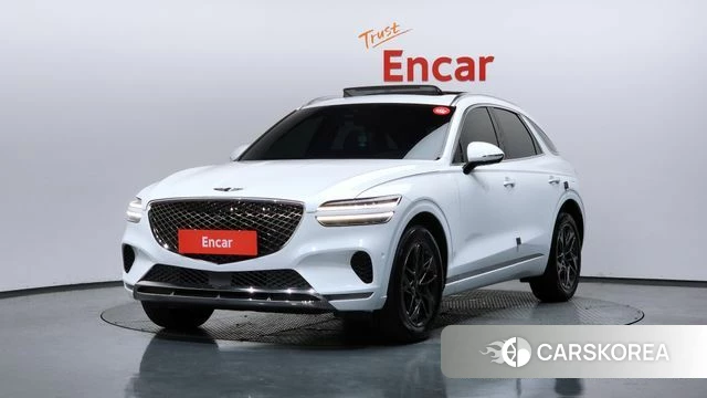 Genesis GV70 2021 Белый из Кореи