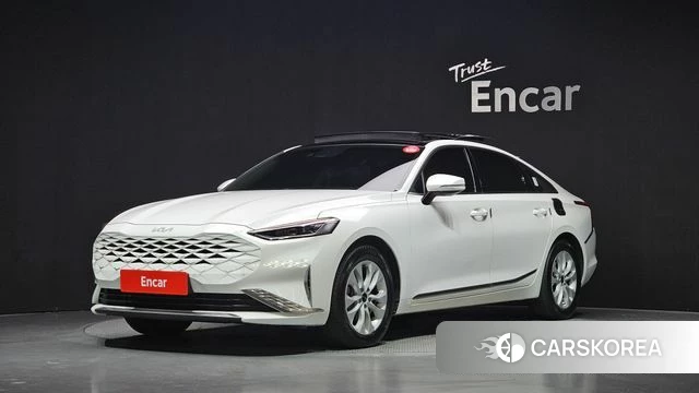 Kia K8 2022 Белый из Кореи