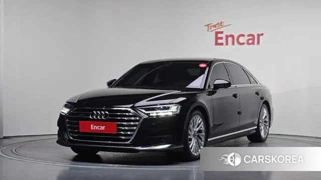 Audi A8 (D5) 2021 Черный из Кореи