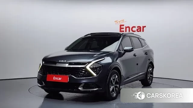 Kia Sportage 5th Generation Hybrid 2021 Серый из Кореи