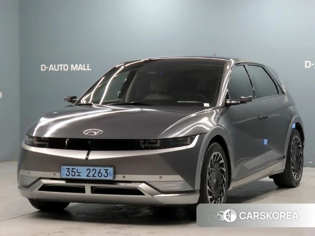 Hyundai Ionic 5 2022 Серебристо-серый из Кореи
