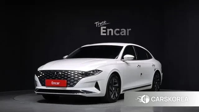 Hyundai The New Grandeur IG Hybrid 2022 Белый из Кореи