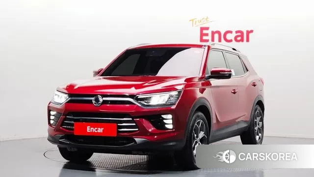 Ssangyong Beautiful Korando 2020 Красный из Кореи