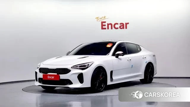 Kia Stinger Meister 2022 Белый из Кореи