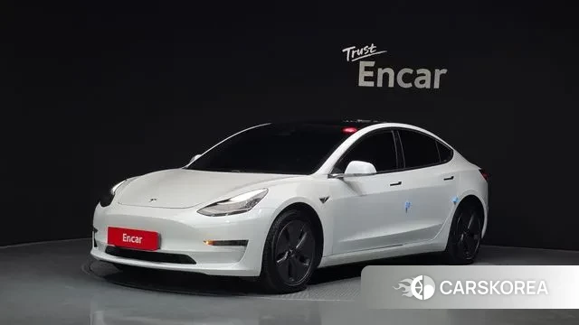 Tesla Model 3 2020 Белый из Кореи