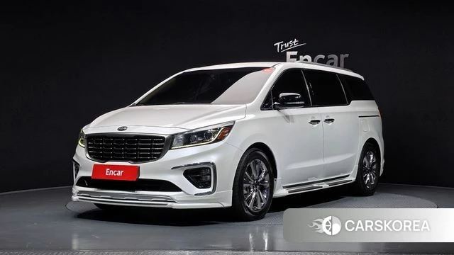 Kia The New Carnival 2018 Белый из Кореи