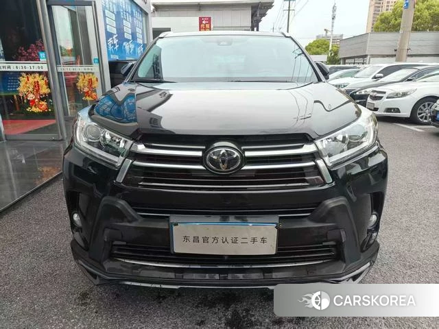 Toyota Highlander 2021 Черный из Китая