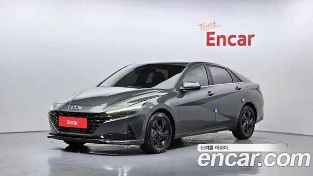 Hyundai Avante (CN7) 2020 Серый из Кореи