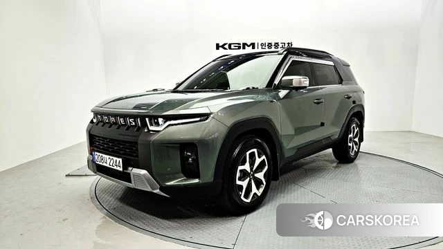 Ssangyong Torres 2023 Зеленый из Кореи