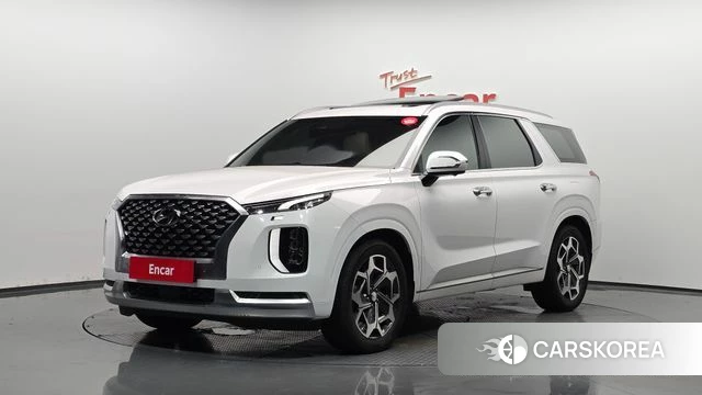 Hyundai Palisade 2021 Белый из Кореи