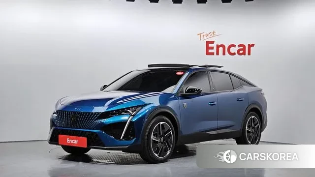 Peugeot 408 2023 Синий из Кореи