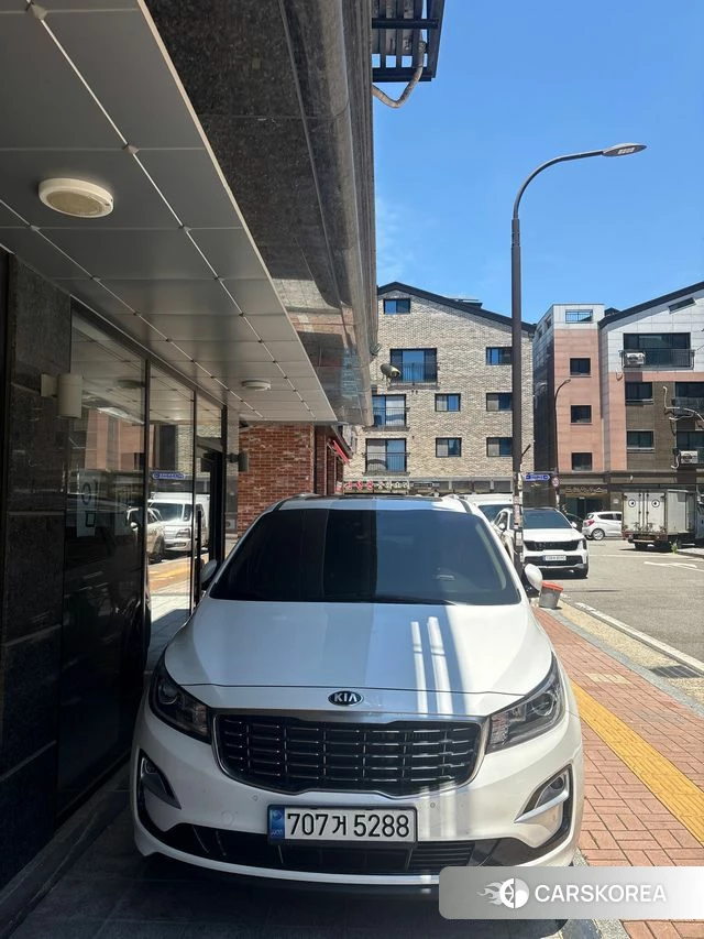 Kia The New Carnival 2020 Белый из Кореи