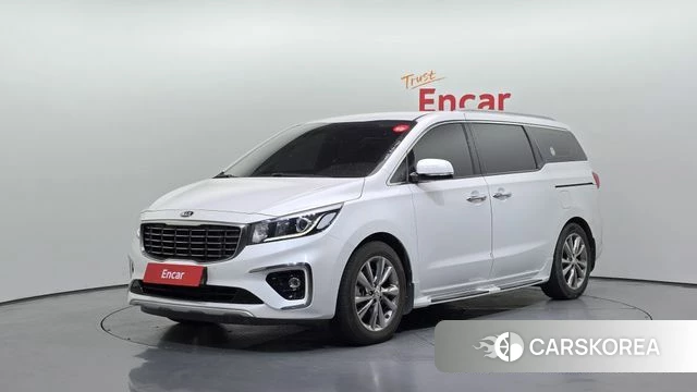 Kia The New Carnival 2019 Белый из Кореи