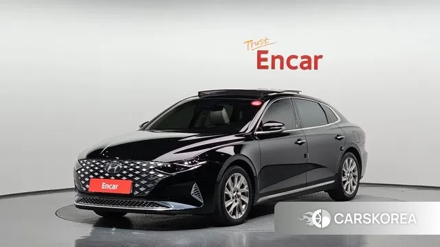 Hyundai The New Grandeur IG Hybrid 2021 Черный из Кореи