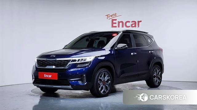 Kia Seltos 2019 Синий из Кореи
