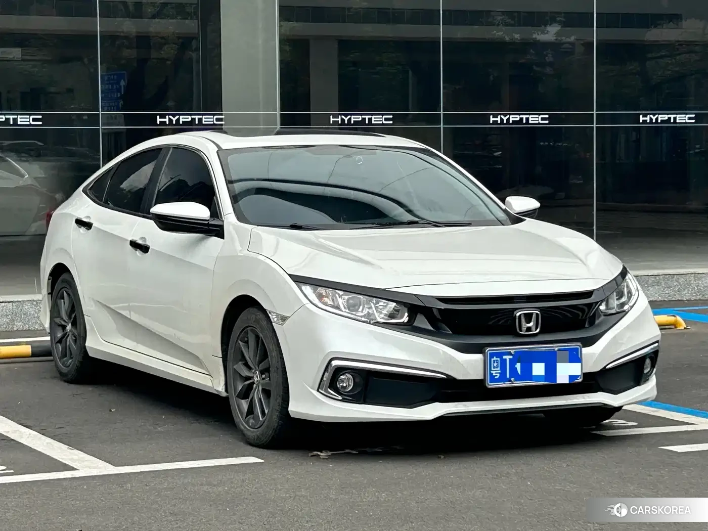 Honda Civic 2021 Белый из Китая