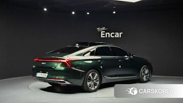Kia K8 Hybrid 2022 Зеленый из Кореи