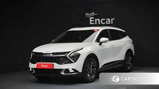 Kia Sportage 5th Generation Hybrid 2023 Белый из Кореи