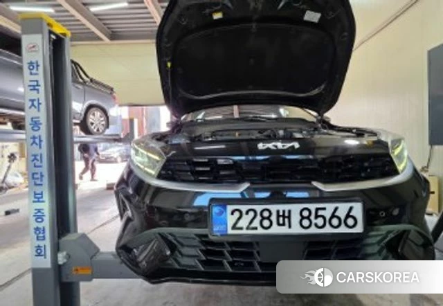 Kia The New K3 2nd generation 2022 Черный из Кореи