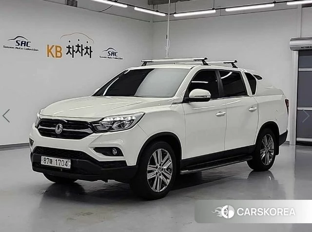 Ssangyong Rexton Sports 2018 Белый из Кореи