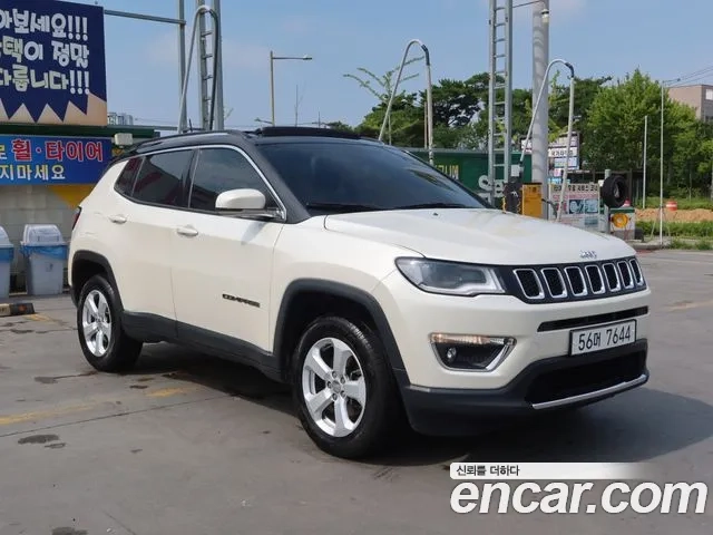 Jeep Compass 2nd Generation 2018 Белый из Кореи