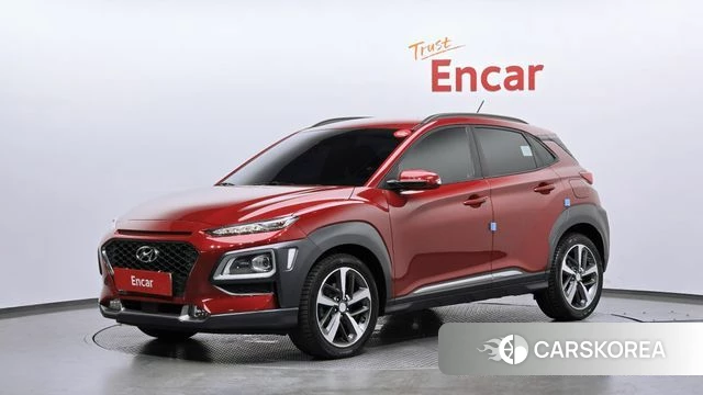 Hyundai Kona 2018 Красный из Кореи