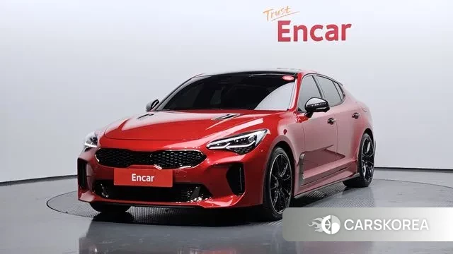 Kia Stinger Meister 2021 Красный из Кореи