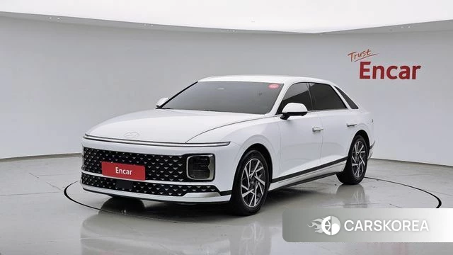 Hyundai Grandeur Hybrid (GN7) 2024 Белый из Кореи