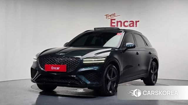 Genesis GV70 2021 Темно-зеленый из Кореи