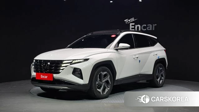 Hyundai Tucson (NX4) 2021 Белый из Кореи