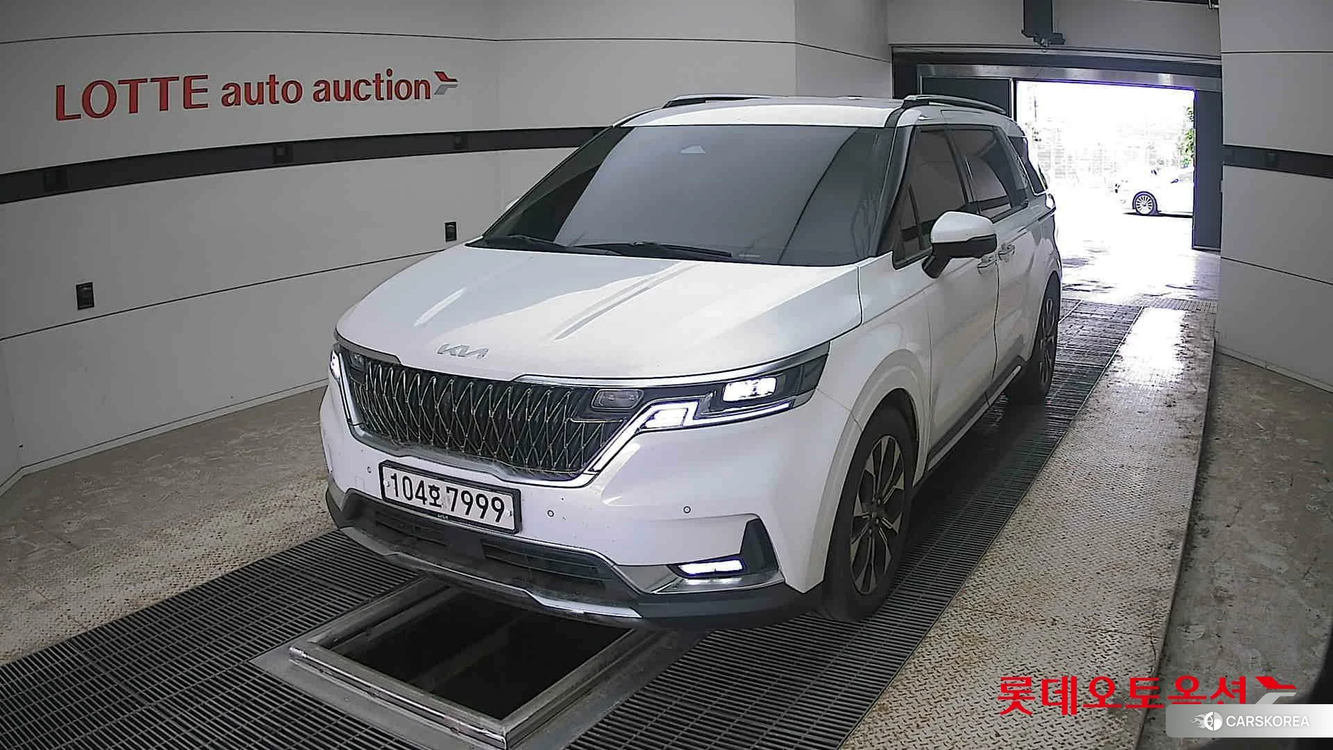 Kia Carnival Limousine 2021 Snow White Pearl (optional) из Кореи