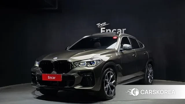 BMW X6 (G06) 2022 Песочный из Кореи