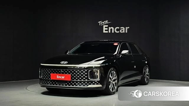 Hyundai Grandeur (GN7) 2023 Черный из Кореи