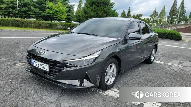 Hyundai Avante (CN7) 2021 Серый из Кореи