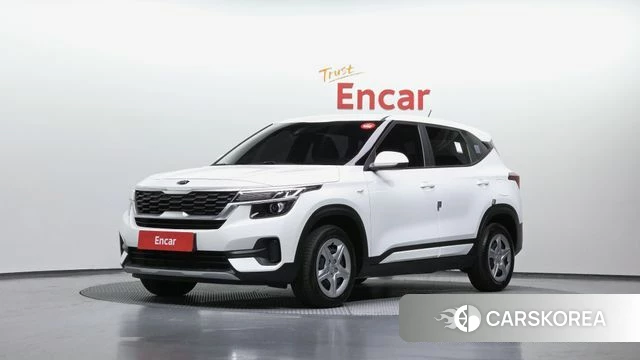Kia Seltos 2021 Белый из Кореи