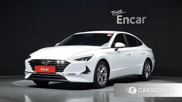 Hyundai Sonata (DN8) 2021 Белый из Кореи