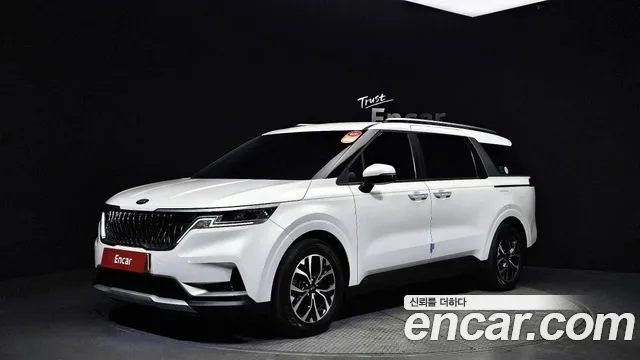 Kia Carnival 4th generation 2021 Белый из Кореи