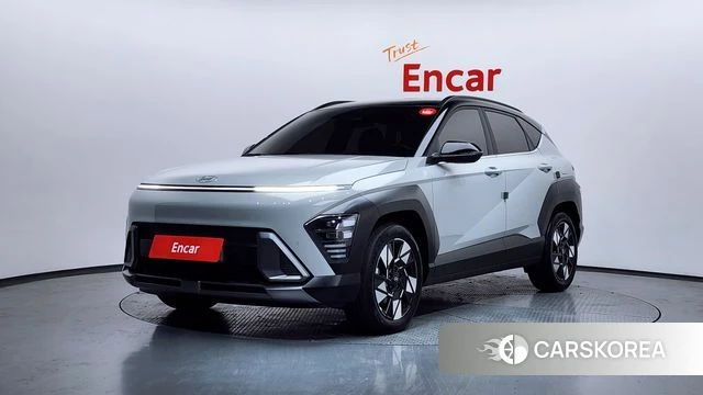 Hyundai Kona Hybrid (SX2) 2023 Серебристо-серый из Кореи