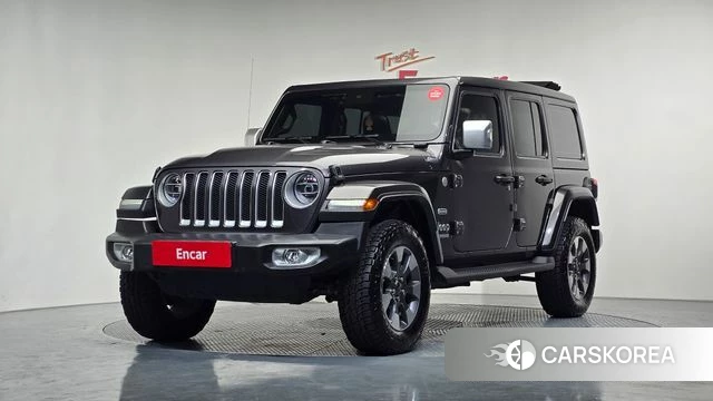 Jeep Wrangler (JL) 2022 Серый из Кореи
