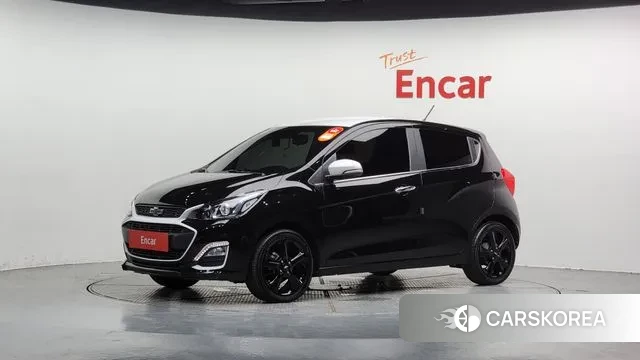 Chevrolet (GM Daewoo) The New Spark 2019 Черный двухцветный из Кореи