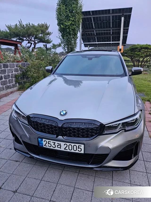 BMW 3 Series (G20) 2020 Серебристо-серый из Кореи